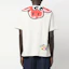 Shop KENZO SS23 卡通字母印花灰色圆领T恤 FD55TS4564SY-93
