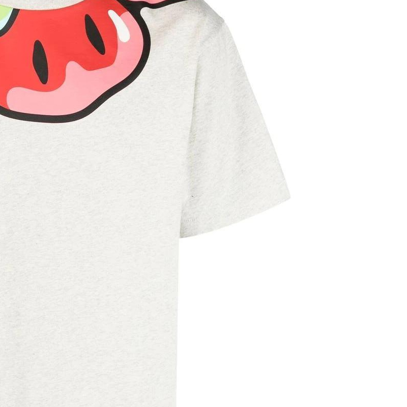 KENZO SS23 Cartoon Letter Print Crewneck Grey T-Shirt . FD55TS4564SY-93 圖 7