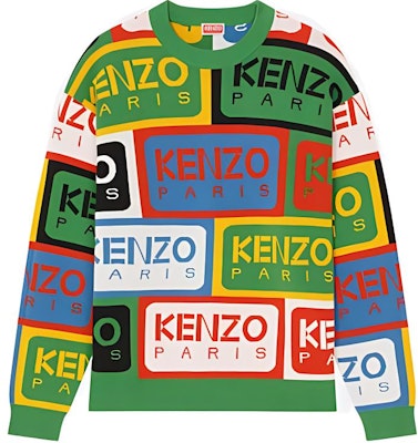KENZO SS23 拼色字母 Logo 針織毛衣 多色款 FD55PU3593CD-MU Order KENZO SS23 拼色字母 Logo 針織毛衣 多色款 FD55PU3593CD-MU