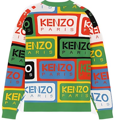 KENZO SS23 拼色字母 Logo 針織毛衣 多色款 FD55PU3593CD-MU Lookbook KENZO SS23 拼色字母 Logo 針織毛衣 多色款 FD55PU3593CD-MU