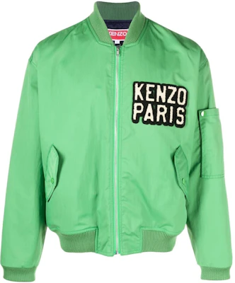 KENZO SS23 绿象补丁夹克长袖外套 FD55BL1279OC-57 Buy KENZO SS23 绿象补丁夹克长袖外套 FD55BL1279OC-57