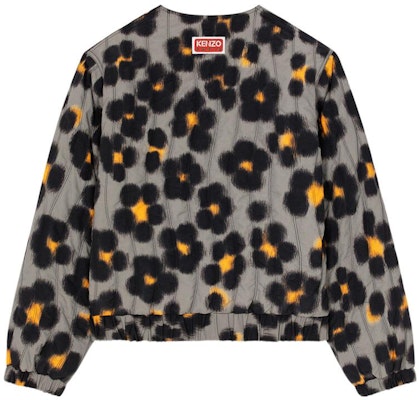 KENZO SS23 Floral Print Reversible Bomber Jacket Black Fashion. FD55BL1329ND-99J Purchase KENZO SS23 Floral Print Reversible Bomber Jacket Black Fashion. FD55BL1329ND-99J
