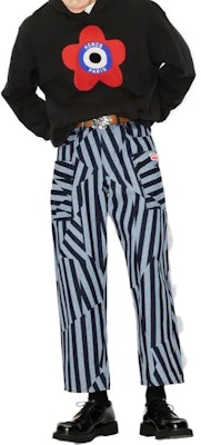 KENZO SS23 Hoodie Lelaki Hitam dengan Grafik Cetakan. FD65SW0744ME-99J Details for KENZO SS23 Hoodie Lelaki Hitam dengan Grafik Cetakan. FD65SW0744ME-99J