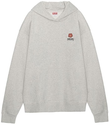 KENZO SS23 男款灰色花卉Logo印花連帽衫. FD55SW4414MF-93 Buy KENZO SS23 男款灰色花卉Logo印花連帽衫. FD55SW4414MF-93