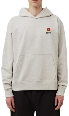 KENZO SS23 男款灰色花卉Logo印花連帽衫. FD55SW4414MF-93 Shop KENZO SS23 男款灰色花卉Logo印花連帽衫. FD55SW4414MF-93