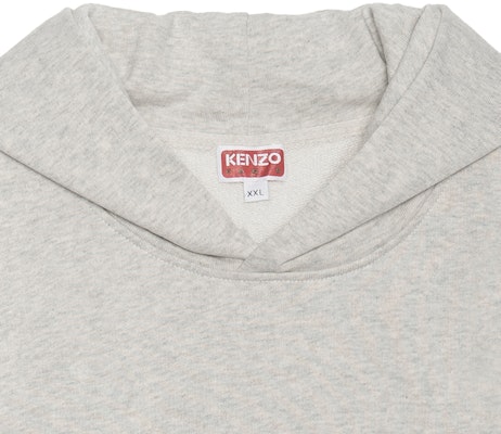 KENZO SS23 男款灰色花卉Logo印花連帽衫. FD55SW4414MF-93 Details for KENZO SS23 男款灰色花卉Logo印花連帽衫. FD55SW4414MF-93