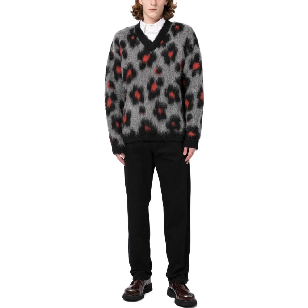 Lookbook KENZO SS23 High-Waisted Straight-Leg Jeans  Black. FD55DP3316C1-BM