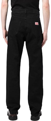 KENZO SS23 High-Waisted Straight-Leg Jeans Black. FD55DP3316C1-BM Shop KENZO SS23 High-Waisted Straight-Leg Jeans Black. FD55DP3316C1-BM