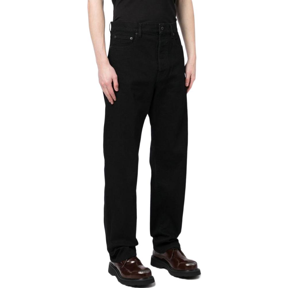 Purchase KENZO SS23 High-Waisted Straight-Leg Jeans  Black. FD55DP3316C1-BM