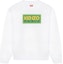 Buy KENZO SS23 Letter Print Crewneck Long Sleeve Sweatshirt Unisex White. FD52SW0384MF-01