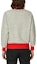Shop KENZO SS23 Logo Print Crewneck Long Sleeve Sweatshirt Grey . FD55SW4864MG-94