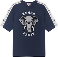 KENZO SS23 Midnight Blue Graphic Cartoon Print Relaxed Fit Men’s T-Shirt. FD55TS4514SC-77 KENZO SS23 Midnight Blue Graphic Cartoon Print Relaxed Fit Men’s T-Shirt. FD55TS4514SC-77
