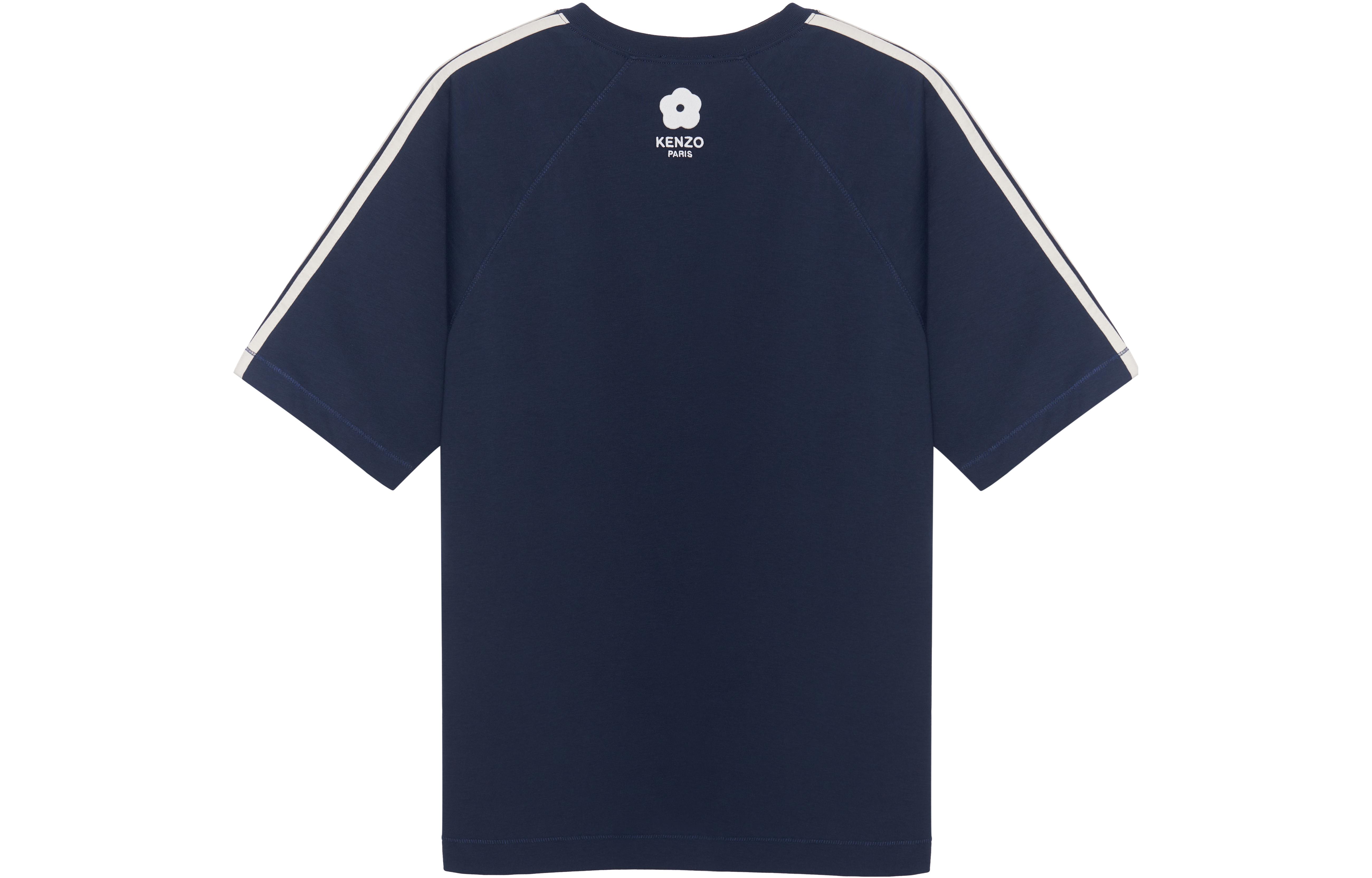 Lookbook KENZO SS23午夜藍卡通圖案寬鬆版型男士T恤 FD55TS4514SC-77