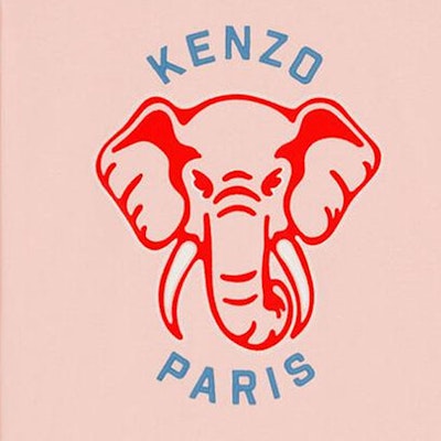 KENZO 男士粉色大象标志印花长袖卫衣 SS23款式 FD62SW0934MF-34 3