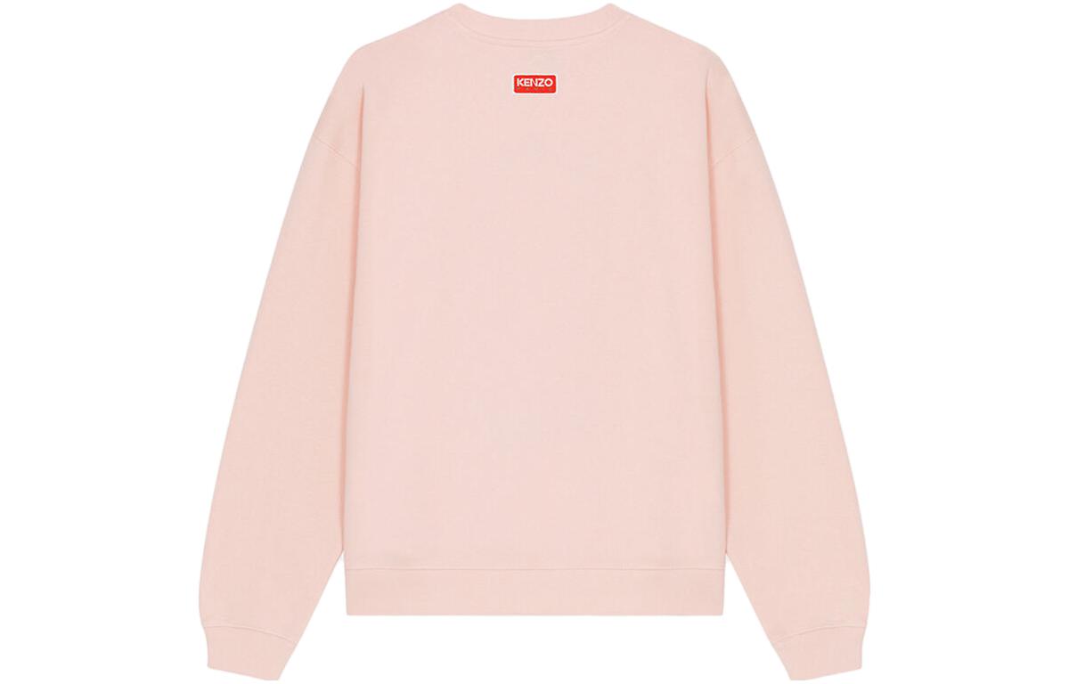 Lookbook KENZO 男士粉色大象标志印花长袖卫衣 SS23款式 FD62SW0934MF-34