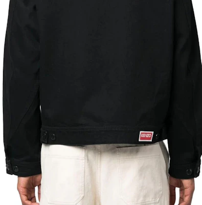 KENZO SS23 Solid Color Casual Jacket Black FD55DB1006C1-99 Sizing KENZO SS23 Solid Color Casual Jacket Black FD55DB1006C1-99