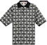Buy KENZO SS24 Black Checkered Button-Up Short Sleeve Polo Shirt. FE65PU4783CA-99J