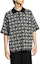 Shop KENZO SS24 Black Checkered Button-Up Short Sleeve Polo Shirt. FE65PU4783CA-99J
