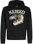 Buy KENZO SS24 Black Graphic Print Oversized Pullover Hoodie. FE55SW1864MF-99J