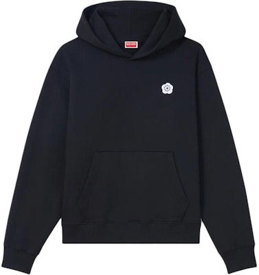 KENZO SS24 Black Hoodie with Logo Print Design. FE65SW2214MG-99J Buy KENZO SS24 Black Hoodie with Logo Print Design. FE65SW2214MG-99J