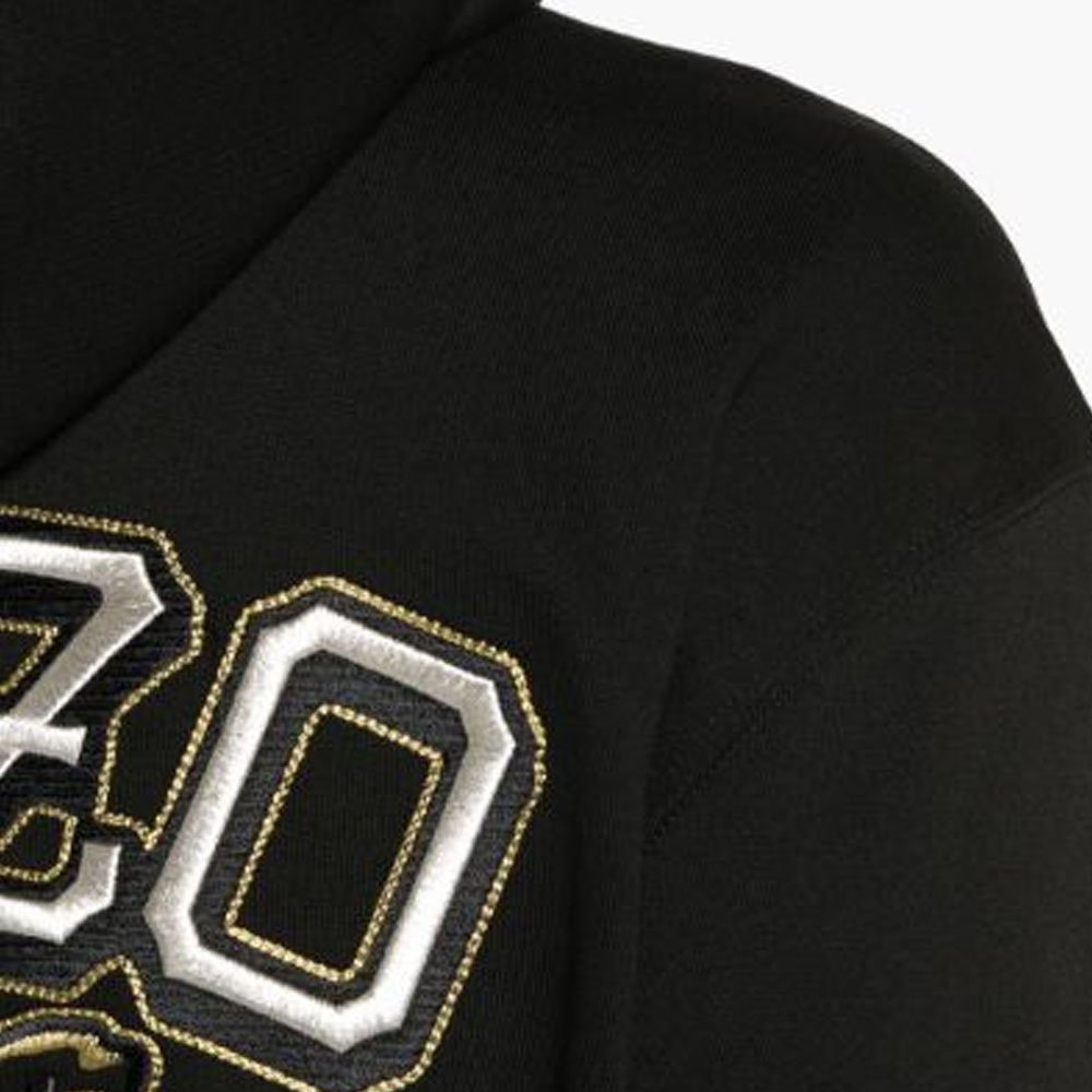 KENZO SS24  Black Hoodie with Logo Tiger Embroidery FD65SW1254MF-99J 圖 7