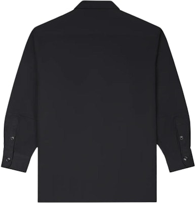 겐조 SS24 블랙 레터 프린트 버튼업 긴팔 셔츠. FE65CH5059LP-99 Lookbook 겐조 SS24 블랙 레터 프린트 버튼업 긴팔 셔츠. FE65CH5059LP-99