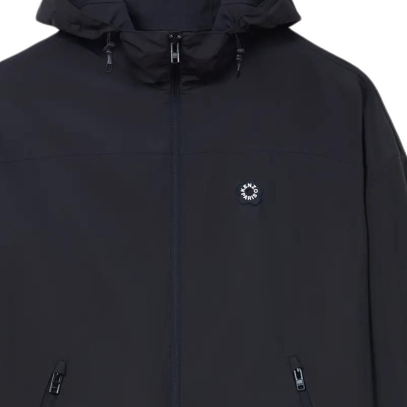 KENZO SS24  Black Logo Zip-Up Hoodie Jacket. FE65BL1719NB-99 圖 4