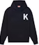 Buy KENZO SS24 Hoodie Hitam Longgar Cetakan Huruf. FE58SW0114MF-99J