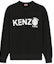Order KENZO SS24 黑色羅紋圓領字母印花長袖上衣。 FE55SW1734MG-99J