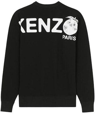 KENZO SS24 黑色羅紋圓領字母印花長袖上衣。 FE55SW1734MG-99J Lookbook KENZO SS24 黑色羅紋圓領字母印花長袖上衣。 FE55SW1734MG-99J