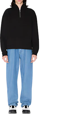 KENZO SS24 Sudadera Negra Logo Manga Larga Media Cremallera. FE65SW1974MG-99 Shop KENZO SS24 Sudadera Negra Logo Manga Larga Media Cremallera. FE65SW1974MG-99