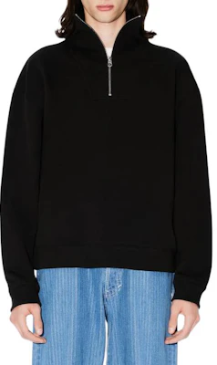 KENZO SS24 Sudadera Negra Logo Manga Larga Media Cremallera. FE65SW1974MG-99 Details for KENZO SS24 Sudadera Negra Logo Manga Larga Media Cremallera. FE65SW1974MG-99