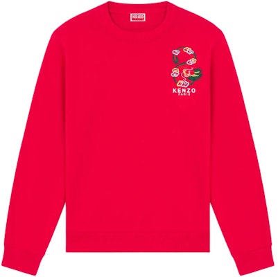 KENZO 春夏24 刺绣字母卫衣 - 龙年系列 FE55SW1654MF-99J Order KENZO 春夏24 刺绣字母卫衣 - 龙年系列 FE55SW1654MF-99J