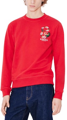 KENZO 春夏24 刺绣字母卫衣 - 龙年系列 FE55SW1654MF-99J Shop KENZO 春夏24 刺绣字母卫衣 - 龙年系列 FE55SW1654MF-99J