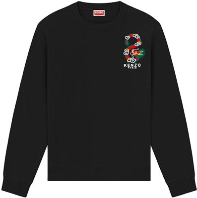 KENZO 春夏24 刺绣字母卫衣 - 龙年系列 FE55SW1654MF-99J Purchase KENZO 春夏24 刺绣字母卫衣 - 龙年系列 FE55SW1654MF-99J