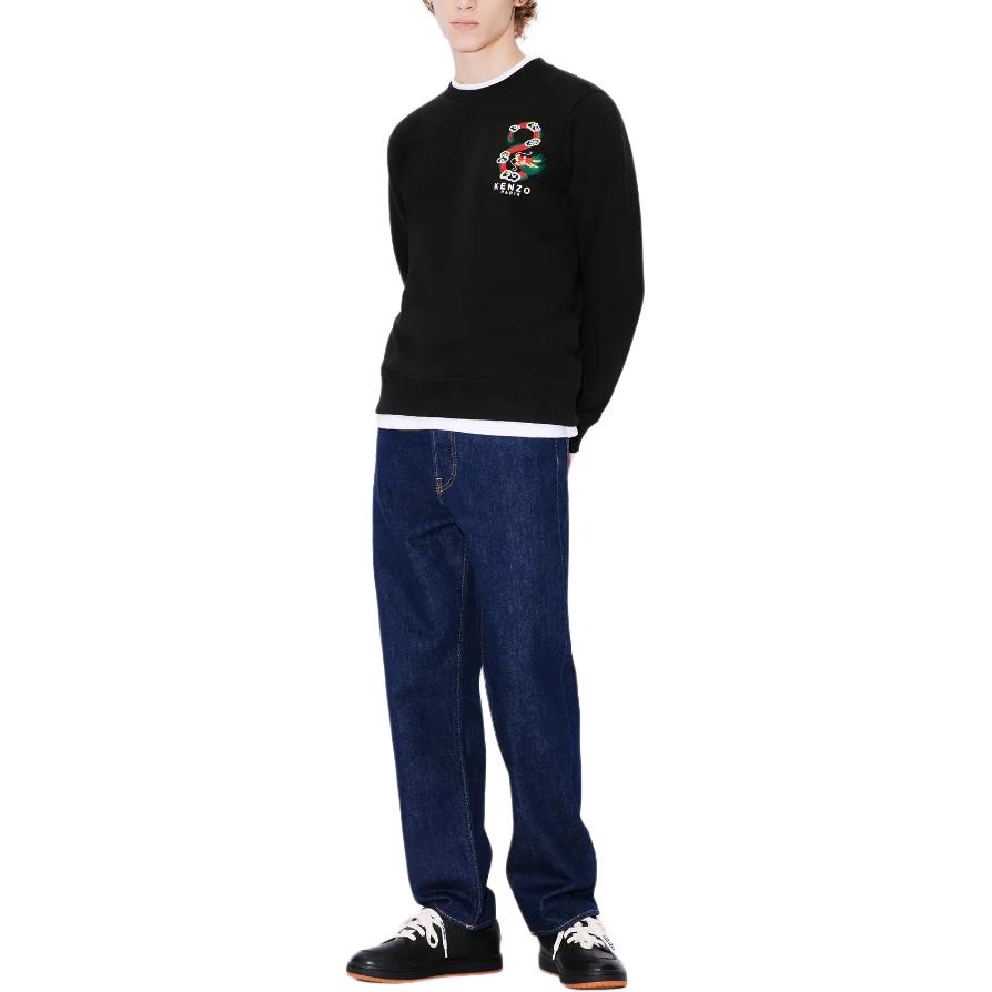 Sizing KENZO 春夏24 刺绣字母卫衣 - 龙年系列 FE55SW1654MF-99J