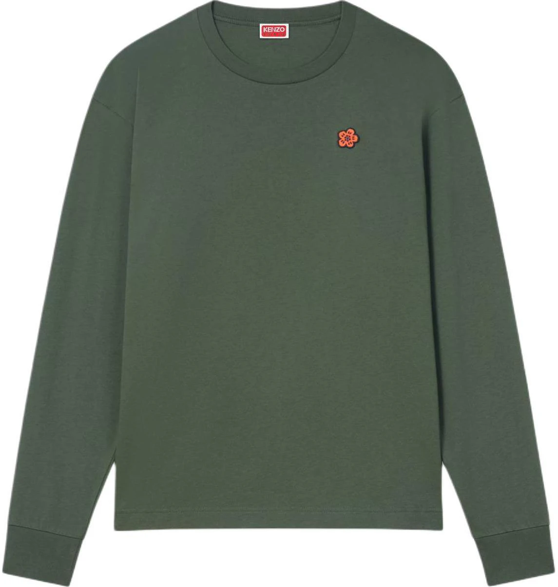 kenzo-ss-24-floral-embroidered-crewneck-sweatshirt-in-dark-khaki-fe-65-ts-4764-sg-51