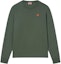 Buy KENZO SS24 Sweatshirt Bordir Bunga Warna Khaki Gelap. FE65TS4764SG-51