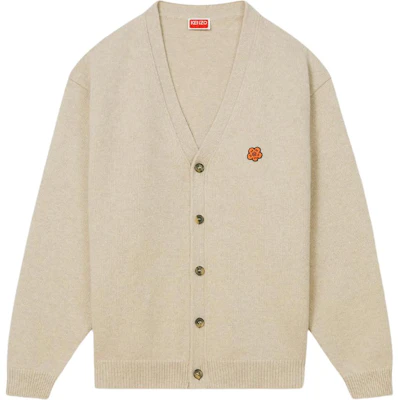 KENZO SS24 Cárdigan Beige Bordado Floral Escote en V Manga Larga Sweater FE65CA4853LC-11 Buy KENZO SS24 Cárdigan Beige Bordado Floral Escote en V Manga Larga Sweater FE65CA4853LC-11