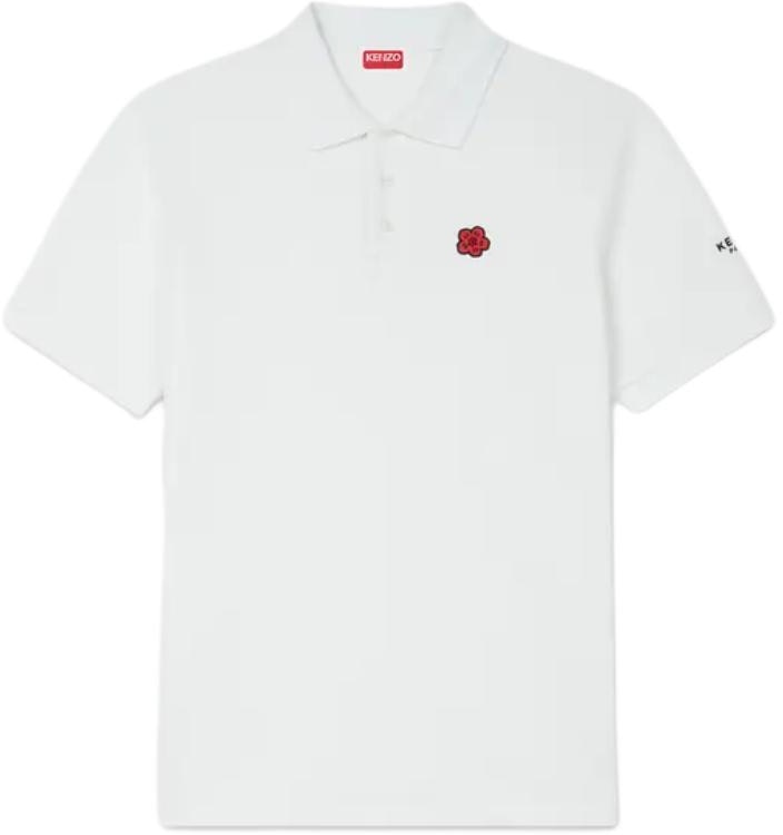 kenzo-ss-24-floral-logo-embroidered-slim-fit-polo-shirt-grey-white-fe-65-po-5394-pu-02