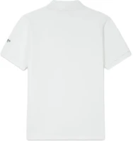 Lookbook KENZO SS24 Floral Logo Embroidered Slim Fit Polo Shirt Grey White FE65PO5394PU-02