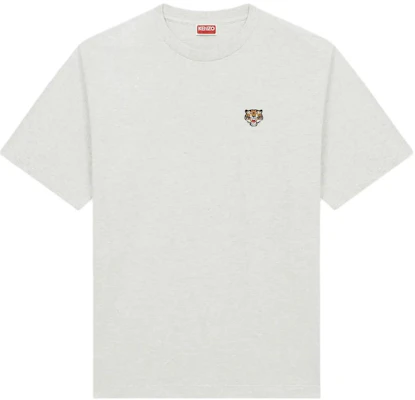 KENZO SS24 Kaos Abu-abu Crewneck dengan Bordir Logo Harimau. FE55TS1984SG-93 Buy KENZO SS24 Kaos Abu-abu Crewneck dengan Bordir Logo Harimau. FE55TS1984SG-93