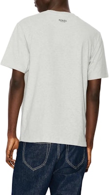 KENZO SS24 Kaos Abu-abu Crewneck dengan Bordir Logo Harimau. FE55TS1984SG-93 Purchase KENZO SS24 Kaos Abu-abu Crewneck dengan Bordir Logo Harimau. FE55TS1984SG-93