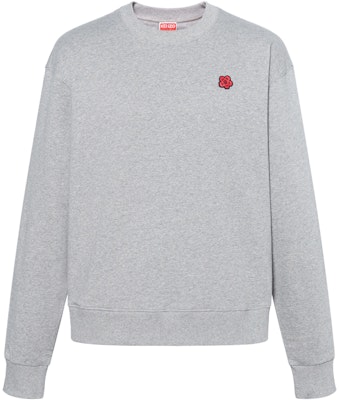 KENZO SS24 灰色刺繡圓領套頭運動衫 FE65SW2234MF-94 Buy KENZO SS24 灰色刺繡圓領套頭運動衫 FE65SW2234MF-94