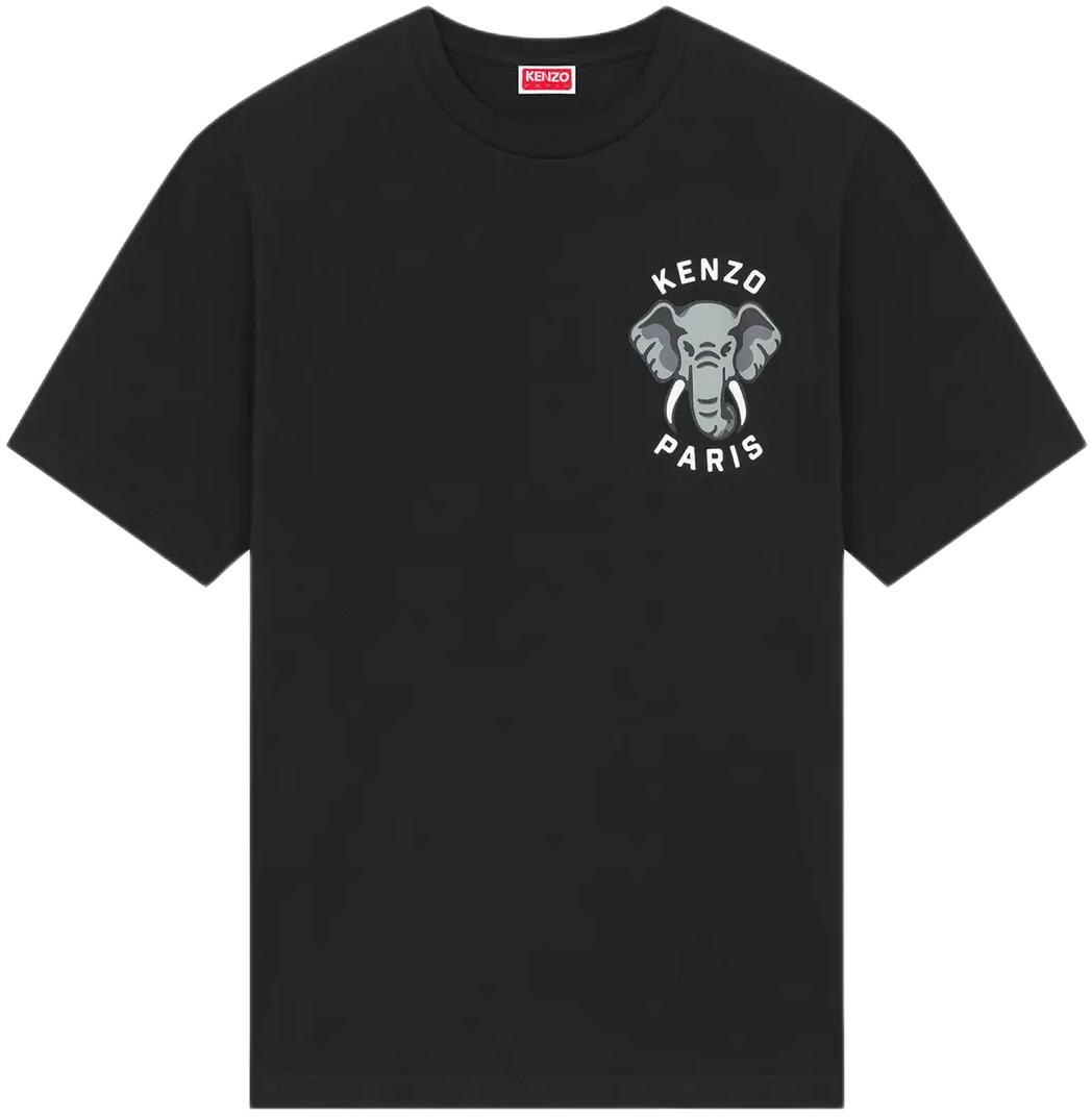 kenzo-ss-24-logo-elephant-graphic-print-casual-crewneck-t-shirt-fe-55-ts-1884-sg-99-j