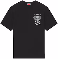 Order KENZO SS24 Logo Elephant Graphic Print Casual Crewneck T-Shirt. FE55TS1884SG-99J