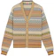 Order KENZO SS24 Multicolor V-Neck Logo Knit Sweater FE55CA4413CC-12