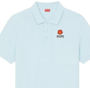 겐조 SS24 스카이블루 로고 자수 폴로 셔츠. FE55PO5364PU-63 Lookbook 겐조 SS24 스카이블루 로고 자수 폴로 셔츠. FE55PO5364PU-63