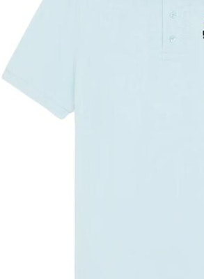 KENZO SS24 Baju Polo Logo Sulam Biru Langit. FE55PO5364PU-63 Shop KENZO SS24 Baju Polo Logo Sulam Biru Langit. FE55PO5364PU-63