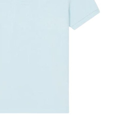 KENZO SS24 Baju Polo Logo Sulam Biru Langit. FE55PO5364PU-63 Sizing KENZO SS24 Baju Polo Logo Sulam Biru Langit. FE55PO5364PU-63